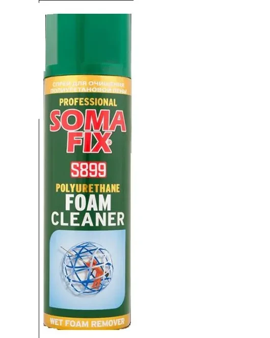 Очищувач монтажної піни SOMA FIX (500 мл), фото 1