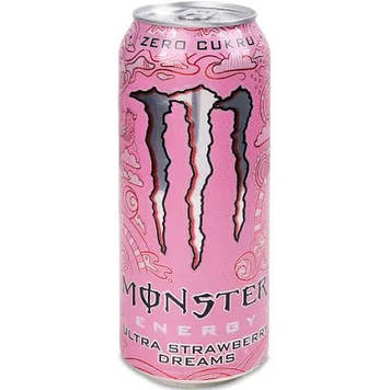 Енергетик Monster STRAWBERRY DREAMS 500мл