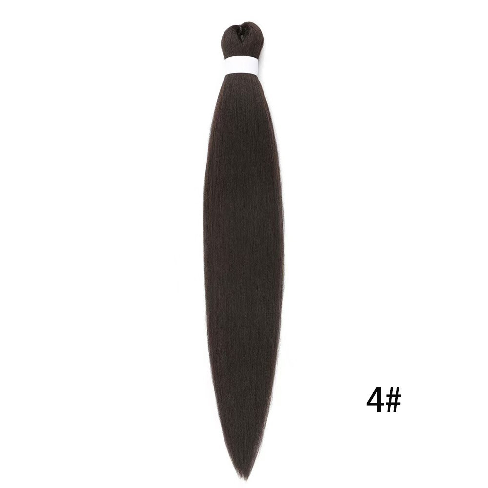 Канекалон Easy Braid 4 однотонний чорно-коричневий, фото 1
