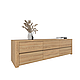 Дерев’яна тумба для ТВ "Еко" з натурального ясеня, фото 4