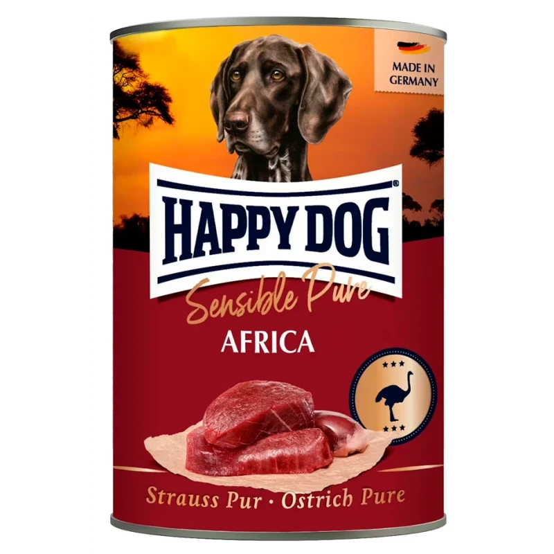 Вологий корм HD Sensible Pure Straus для собак зі страусом, 400 г