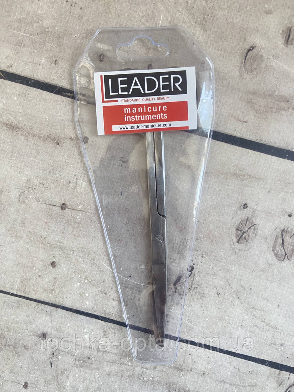 Ножиці Медичні загнуті LEADER, фото 1