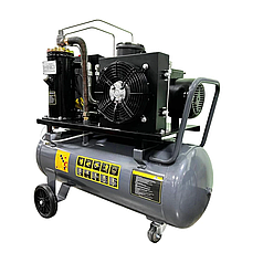 Гвинтовий повітряний компресор 100 л GTM DLG3V 380 масляний : 100л, 380 В, 3 кВт, 350 л/хв