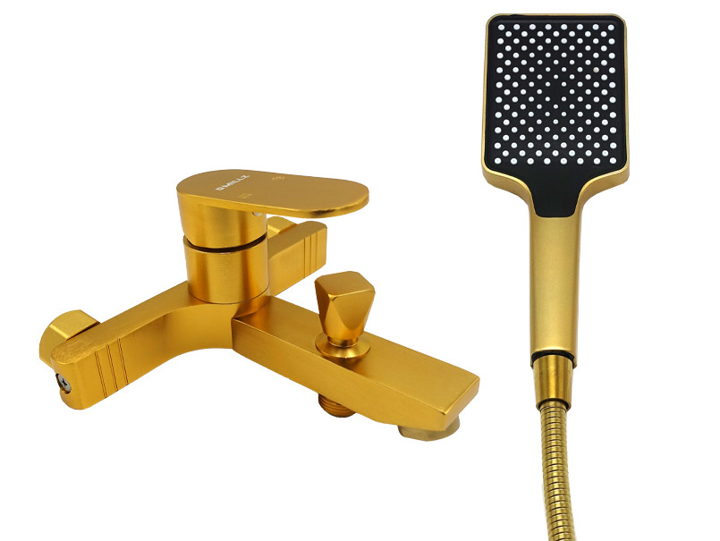 Змішувач для ванни короткий гусак колір золото MRS-AL-F2(Gold) Millz