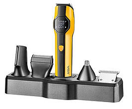 Набір для стрижки 13 в 1 VGR V-173 Gold, 13 насадок, LED display