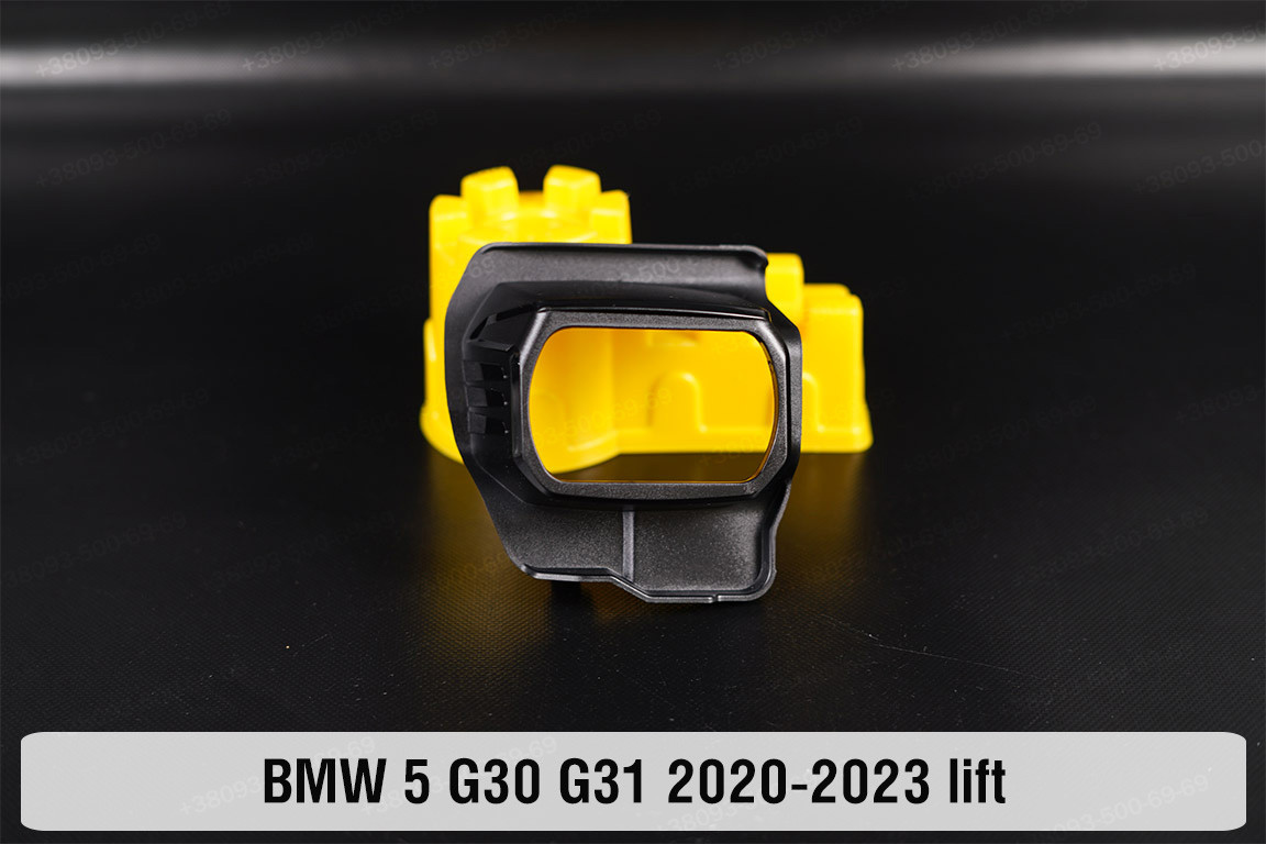 Декоративна маска лінзи мала BMW 5 G30 G31 (2020-2023) рест права, фото 1