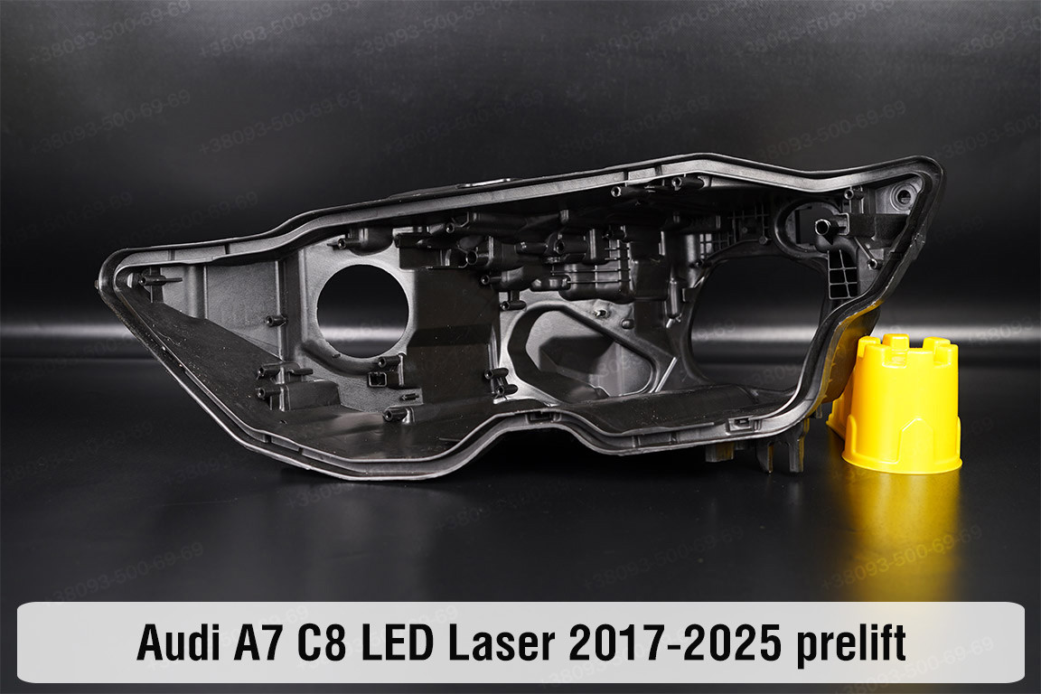 Корпус фари Audi A7 C8 LED Laser (2017-2025) дорест лівий, фото 1