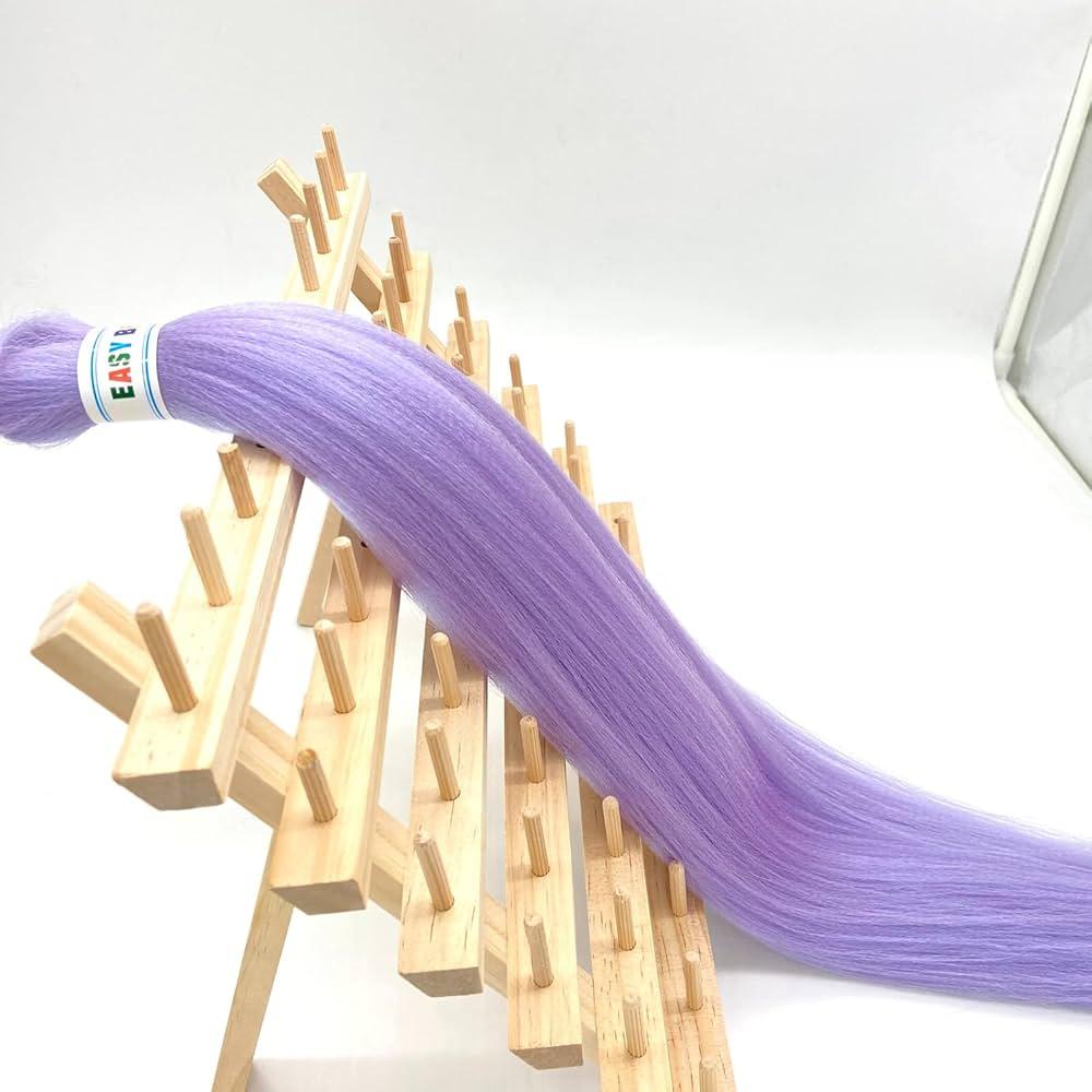Канекалон Easy Braid 3815 однотонний світлий фіолетовий, фото 1