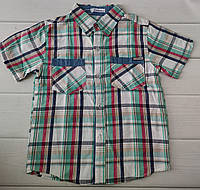 Детская рубашка для мальчика с коротким рукавом, 8 лет
