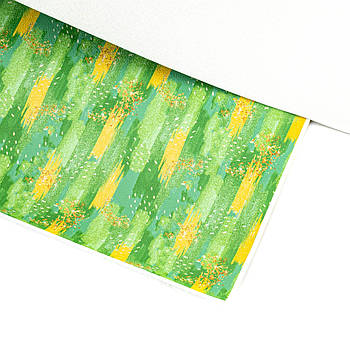 Екошкіра Шкірозамінник з принтом Абстракція 22*30см МSH003