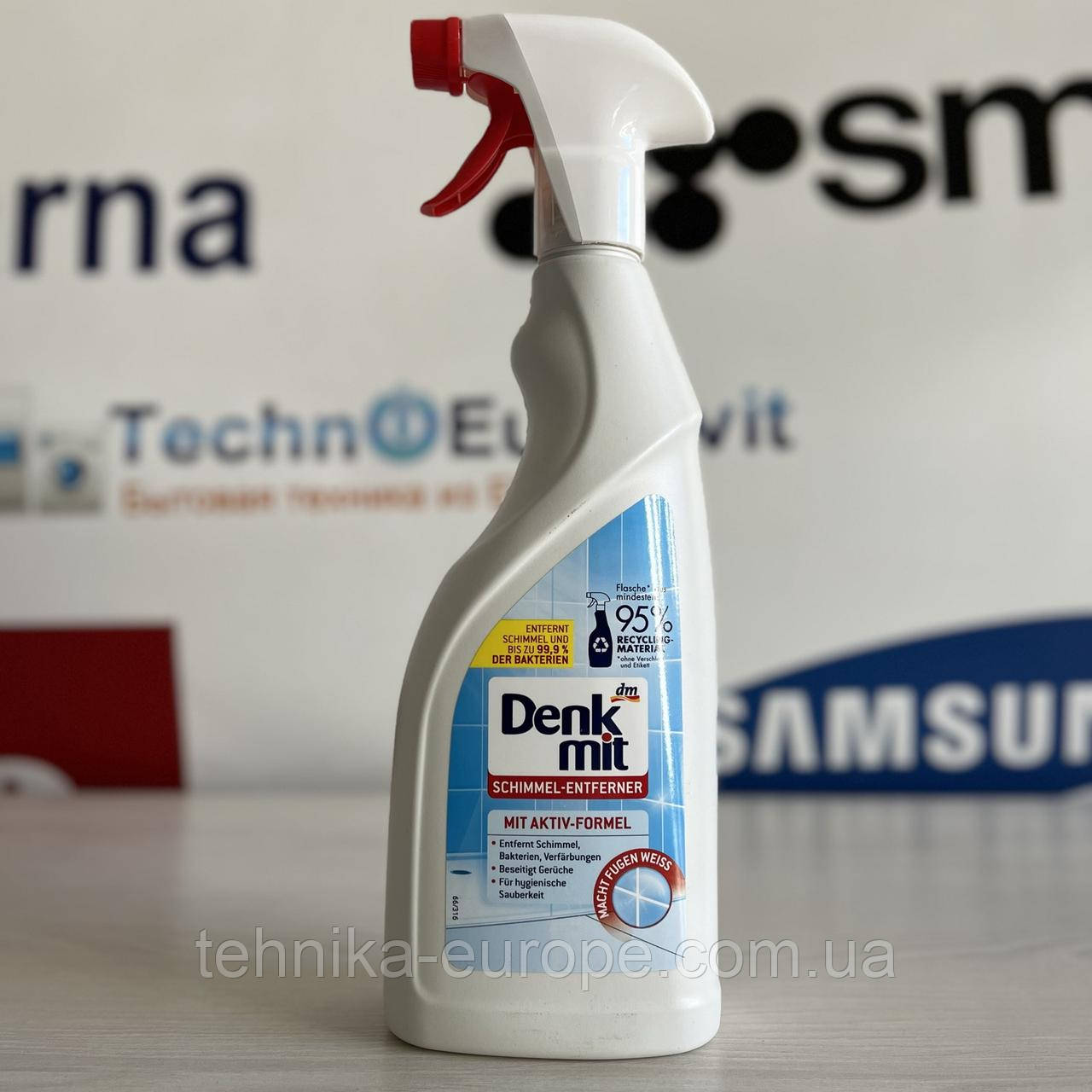 Засіб для чищення плісняви 750ml, Denkmit schimmel-entferner mit aktiv-chlor. F20/1, фото 1