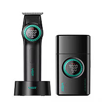 Комплект для стрижки тример та шейвер 2 в 1 VGR V-977&V-377 Black