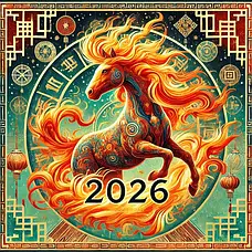 Новорічні сувеніри 2026 Рік Коня