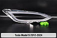 Хромована декоративна маска Tesla Model S (2012-2024) ліва, фото 2