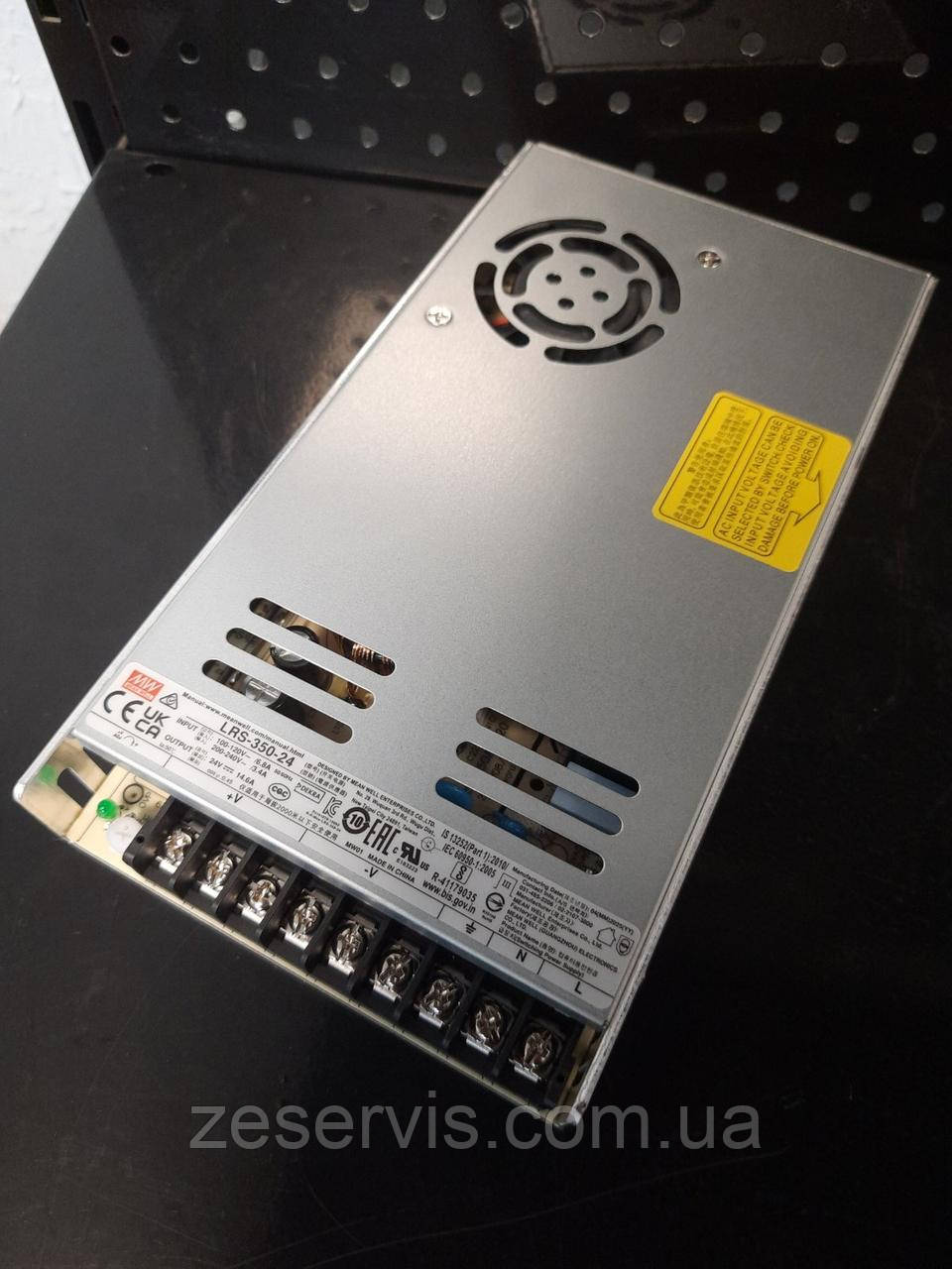 Блок живлення LRS-350-24 350 Вт, 24 В, 14,6 А, MEAN WELL, фото 1