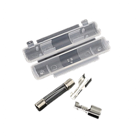 Тримач запобіжника 6×30 мм, пластиковий, у комплекті із запобіжником 10A - напівпрозорий