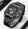 Годинник чоловічий наручний класичний Skmei 9330 (Чорний з чорним), фото 4