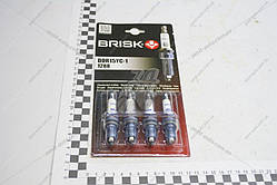 Свічка запалювання Авео, Лачетті, Нексія зазор 1,1 мм з резистором 1 шт ключ 16 кратно 4 (DOR15YC1) (BRISK)