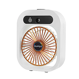Міні-вентилятор із зволоженням повітря портативний акумуляторний