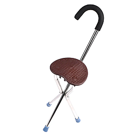 Складна тростина з сидінням на 3 ніжках для ходьби