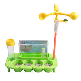 Дитячий конструктор Метеостанція, Салатовий