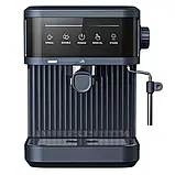 Універсальна кавоварка для дому та офісу Crownberg CB-1571 з капучинатором Кавоварка ріжкова, фото 3