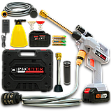 Ручна автомийка на акумуляторі Profter SW-48 White (300 Вт. 8л/год.), фото 4