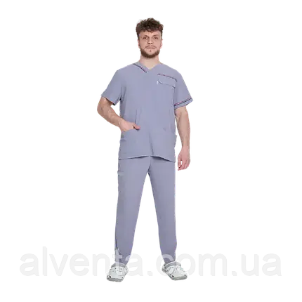 Медичний костюм Кіль, Світло-сірий, фото 1