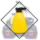 Ручна автомийка на акумуляторі Profter SW-48 White (300 Вт. 8л/год.), фото 9