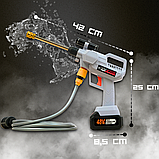 Ручна автомийка на акумуляторі Profter SW-48 White (300 Вт. 8л/год.), фото 5