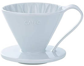 Пуровер Cafec Arita білий Ware Flower Dripper Cup4 White