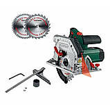 Ручна циркулярна дискова пила циркулярка Parkside  PHKS 1350 C2 торцева 1350 Вт для різання дерева ДСП фанери пластику, фото 10