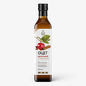 Оцет Яблучний з корицею 7%, 250мл