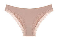 Труси сліпи жіночі однотонні з мереживом Donella S, фото 2