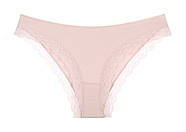 Труси сліпи жіночі однотонні з мереживом Donella S, фото 4