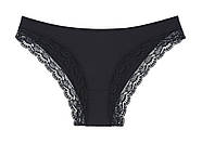 Труси сліпи жіночі однотонні з мереживом Donella S, фото 5