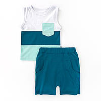 Комплект для хлопчиків майка і шорти Stripes