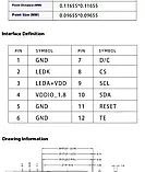 1.69″ IPS TFT дисплей 240×280 ST7789V2 — екран без модуля для Arduino, Raspberry Pi, STM32, фото 4