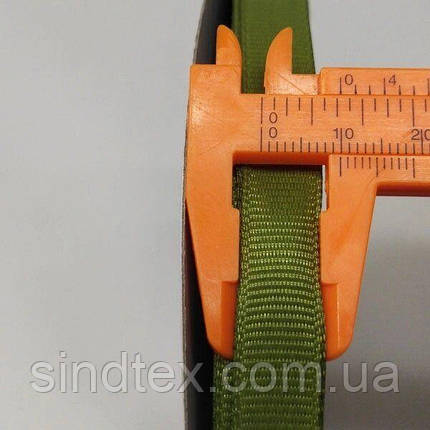 1528 колір, 1 см. Репсова стрічка 1м, фото 3