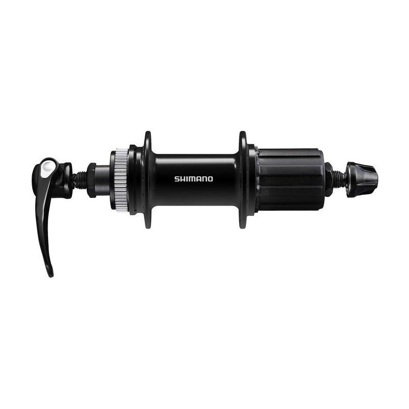 Втулка задня Disc касета SHIMANO FH-QС400-HM, CUES, 32отв QR, OLD:135мм, CENTER LOCK