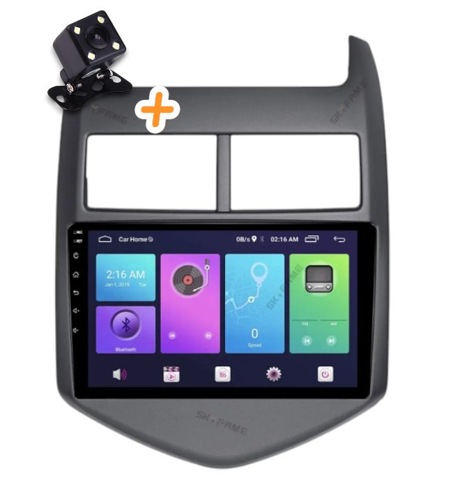 Магнітола для Chevrolet Aveo T300 2010-2013 на Android | Сенсорний екран, GPS, Bluetooth, камера заднього виду, фото 1