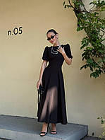 Плаття жіноче довге зі спідницею сонце 42-44 46-48 50-52