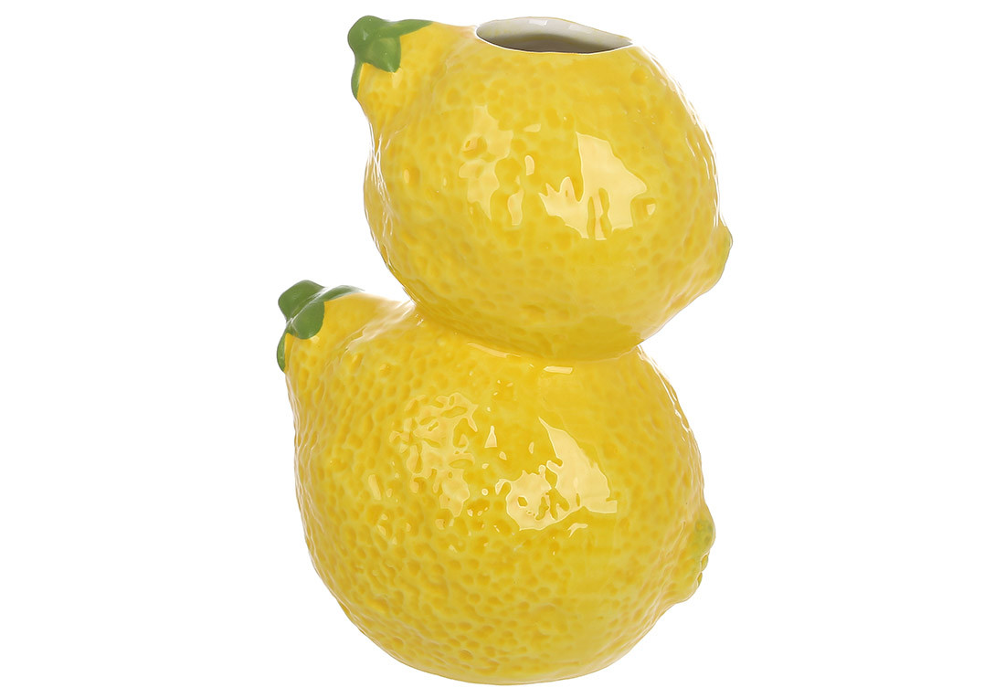Ваза порцелянова Lemon 10*8.5*14см - 2 шт УПАКОВКА ТОВАР ВІД ВИРОБНИКА