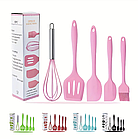 Набір силіконового кухонного приладдя 5 предметів Baking Props, фото 8