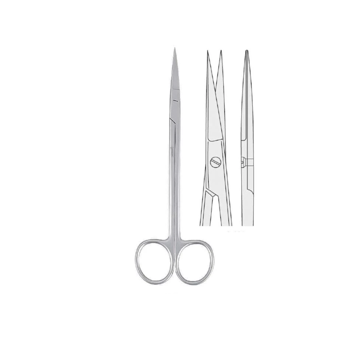 Ножиці Falcon 160 мм (BS.636.160) Kelly прямі, фото 1