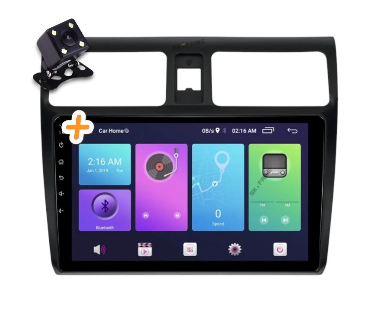 Магнітола для Suzuki Swift 2004-2010 на Android | Сенсорний екран, GPS, Bluetooth, камера заднього виду, фото 1