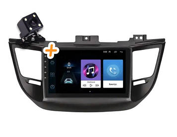 Магнітола для Hyundai Tucson 2015-2018 на Android | Сенсорний екран, GPS, Bluetooth, камера заднього виду