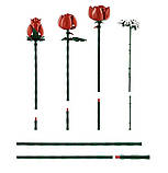 Конструктор серії Botanical Collection Букет троянд на 822 деталі сумісний з Lego, фото 3