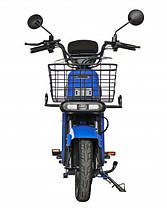 Електроскутер Maxxter RUNNER (Black-Blue), фото 2