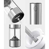 Млин для спецій електричний акумуляторний, автоматичний, подрібнювач для перцю і солі, фото 4